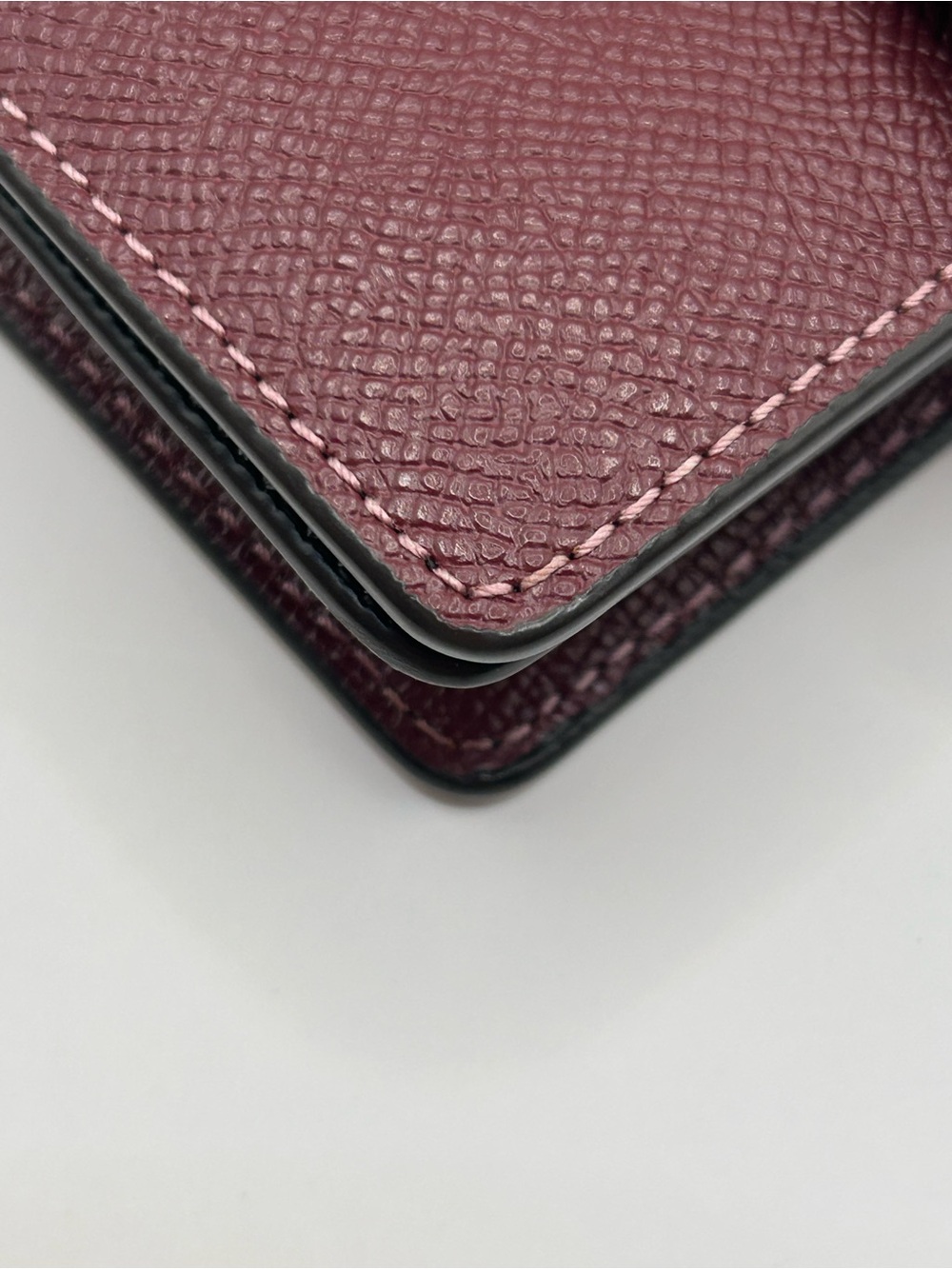 Coach Cross Grain Leather Corner Zip Wallet - Picture 8 of 10